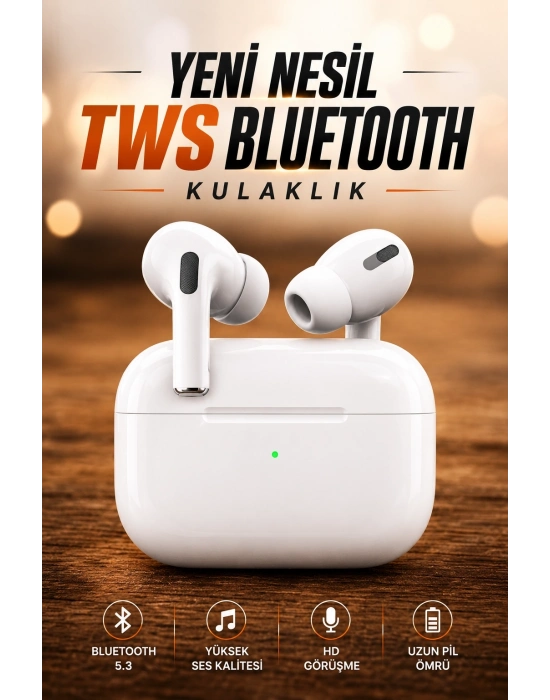 Dokunmatik Kontrollü Kablosuz Kulaklık iOS ve Android Uyumlu