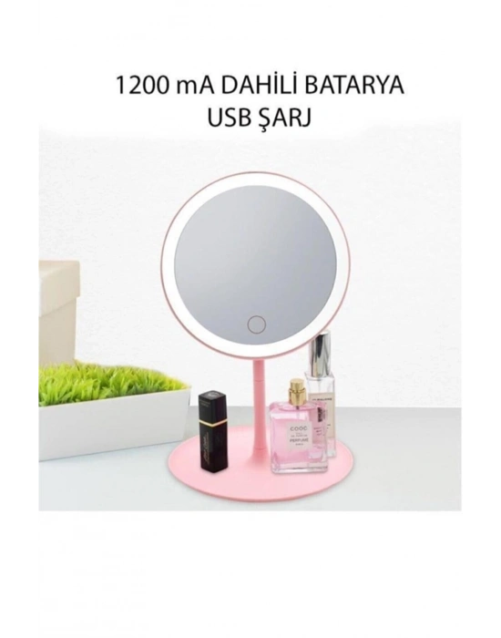 Dokunmatik Parlaklık Ayarlı Makyaj Aynası