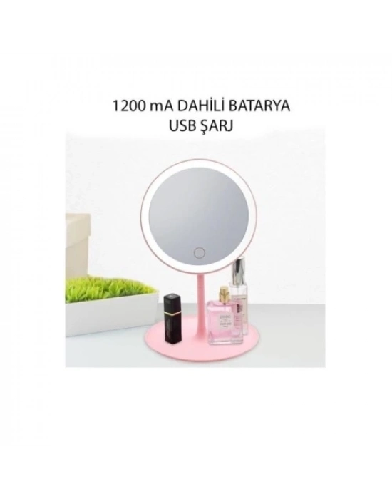 Dokunmatik Parlaklık Ayarlı Makyaj Aynası