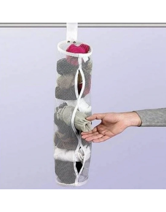 Dolap İçi Asılabilir File Çamaşır Filesi – Pratik Ve Düzenli Saklama Çözümü