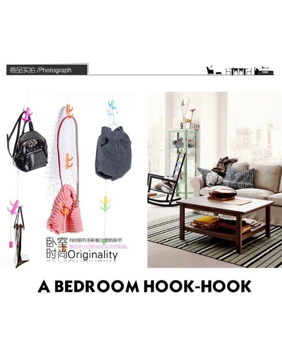 ®  Dolap İçi Düzenleyici Askı Elbise Giysi Organizer Sihirli Askılık