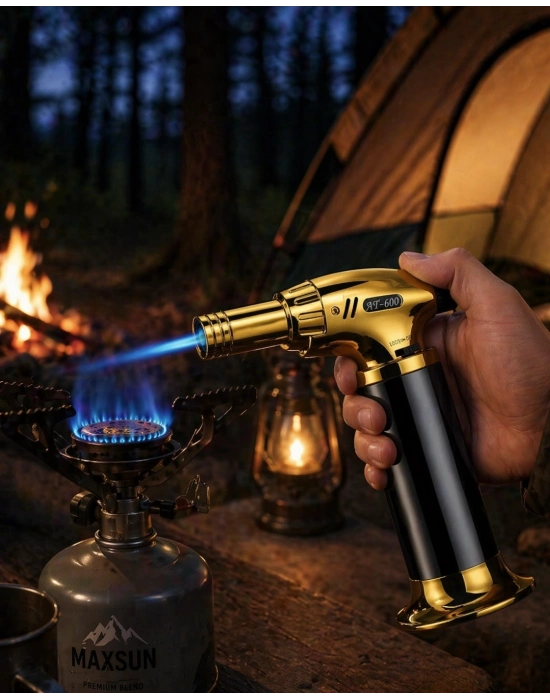 Doldurulabilir Pürmüz Çakmak Alev Ayarlı Mutfak Barbekü Torch
