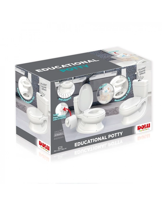 Dolu Eğitici Lazımlık Beyaz