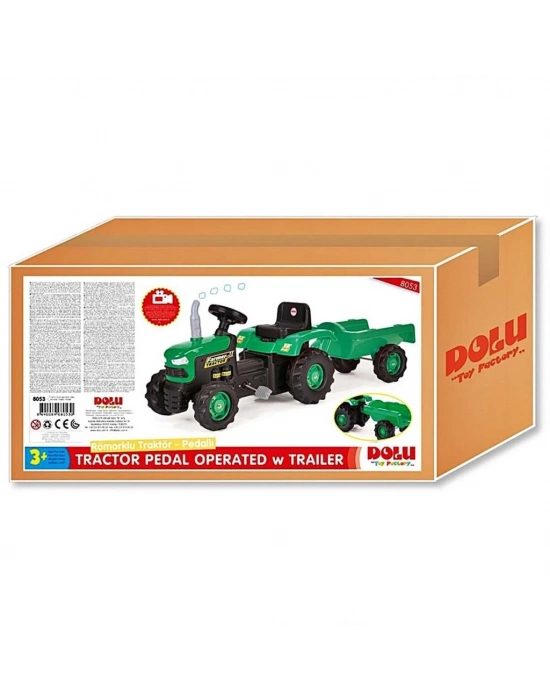 ® Dolu Römorklu Traktör Pedallı