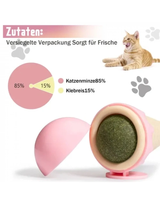 Dondurma Şeklinde Kedi Otu Nanesi