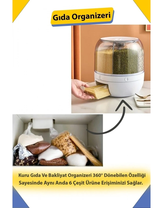 Dönebilen Kuru Gıda Ve Bakliyat Organizeri