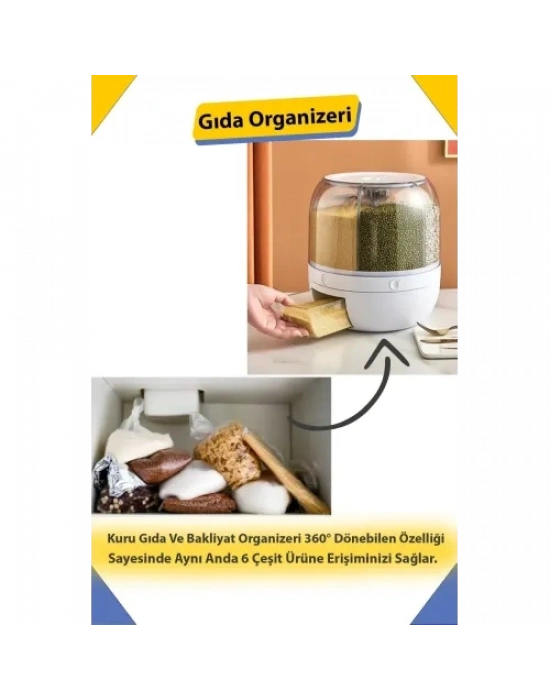 Dönebilen Kuru Gıda Ve Bakliyat Organizeri