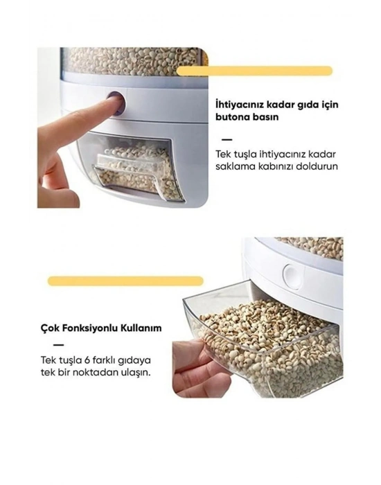 Dönebilen Kuru Gıda Ve Bakliyat Organizeri