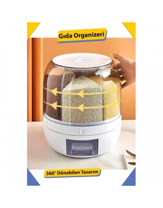 Dönebilen Kuru Gıda Ve Bakliyat Organizeri