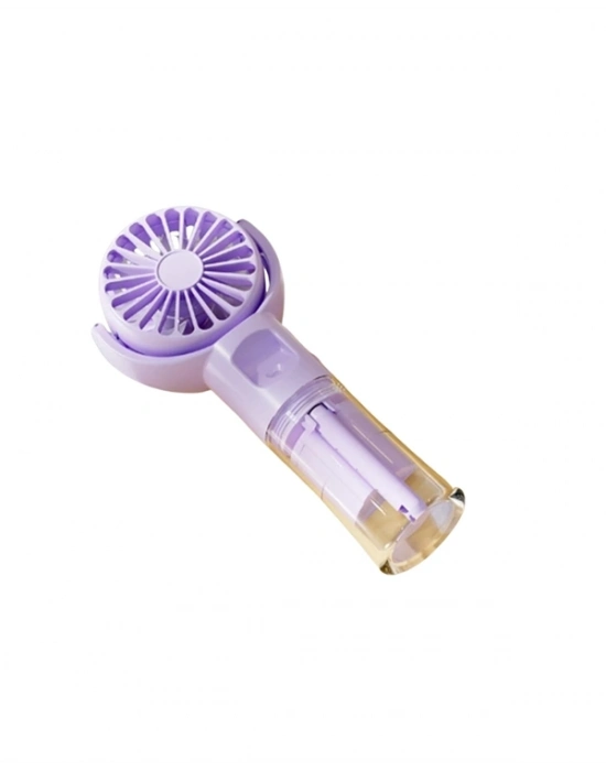 ® Dönen Su Sisli El Fanı – 4 Kademeli Rüzgar, Şeffaf Su Haznesi, Sessiz Çalışma