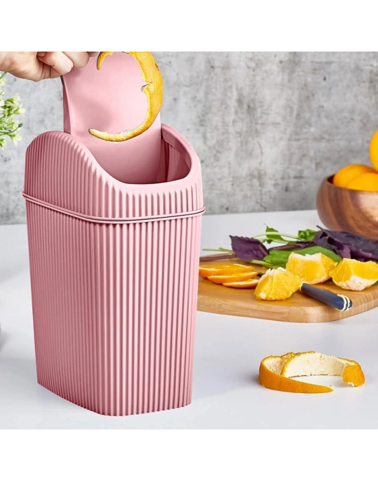 Döner Kapaklı Mini Çöp Kovası 2.5 Lt