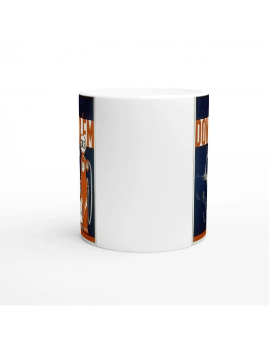 Don’t Mix ‘Em Retro Uyarı Temalı Kupa Bardak