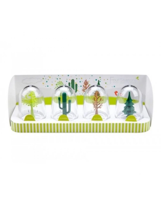 Dört Mevsim Baharatlık - Four Seasons Spice Shakers