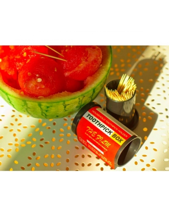 ® Dörtgen Fotoğraf Filmi Şeklinde Kürdanlık Kürdan Tutucu Kutu