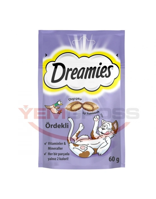Dreamies Ördekli Kedi Ödülü - 60 Gr
