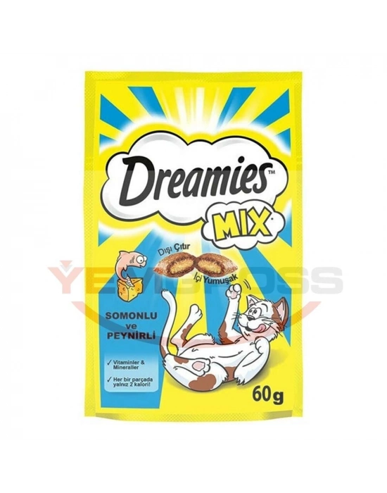 Dreamies Somonlu&peynirlı Kedi Ödülü - 60 Gr