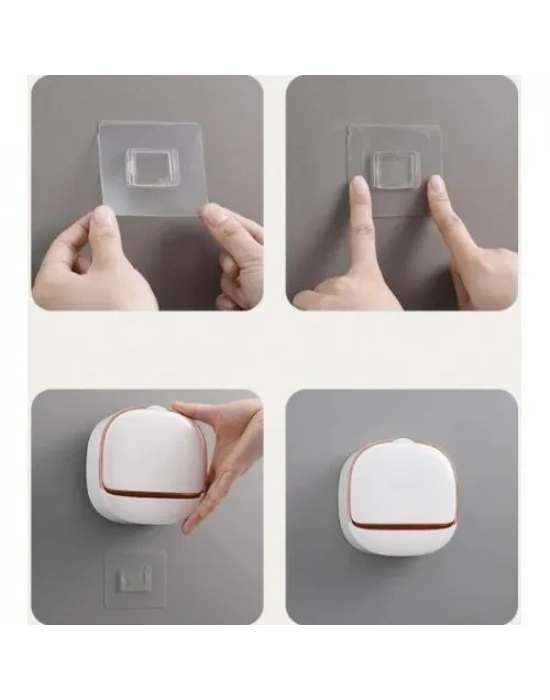 Drenaj Hazneli Kapaklı Katı Sabunluk