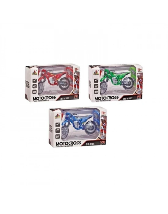 DS928 - MODEL MOTORSİKLET VİDALI YEDEK LASTİKLİ