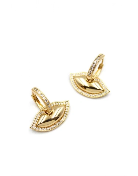 Dudak Küpe - Altın