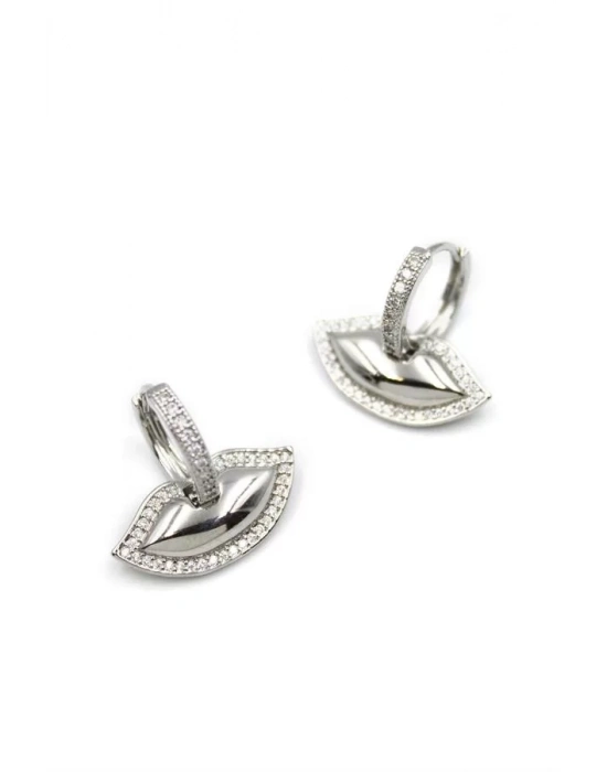 Dudak Küpe - Gümüş