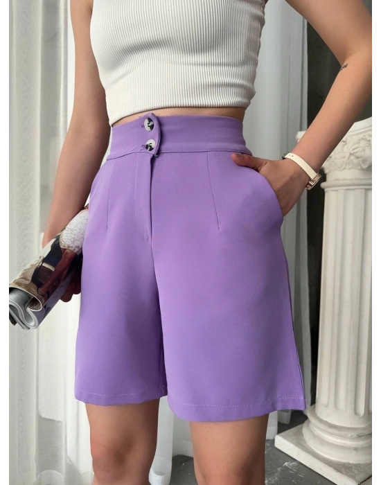 Düğmeli şort mdl24326