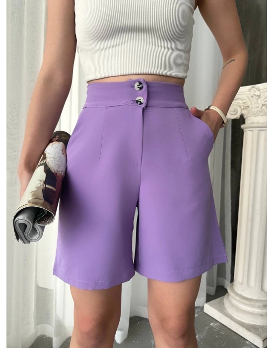 Düğmeli şort mdl24326