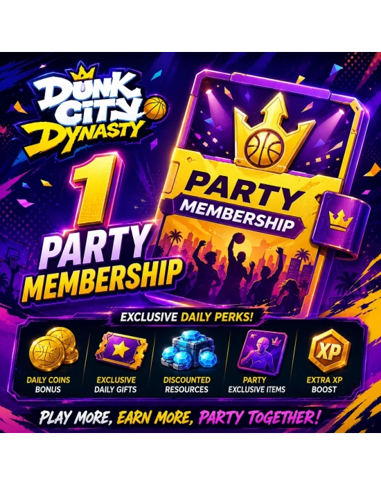 Dunk City Dynasty 1 Party Membership