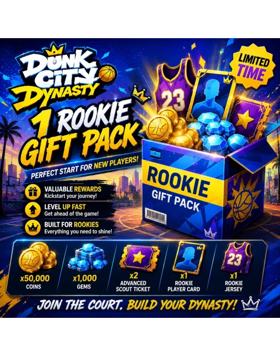 Dunk City Dynasty 1 Rookie Gift Pack