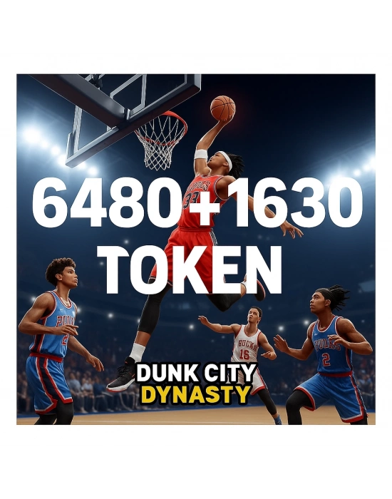 Dunk City Dynasty 6480 + 1630 Tokens