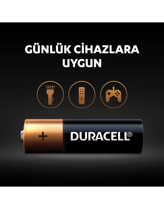 Duracell 4Lü AA Kalem Pil
