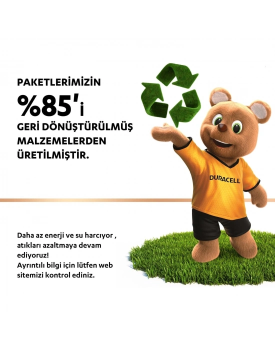 Duracell 4Lü AAA İnce Kalem Pil