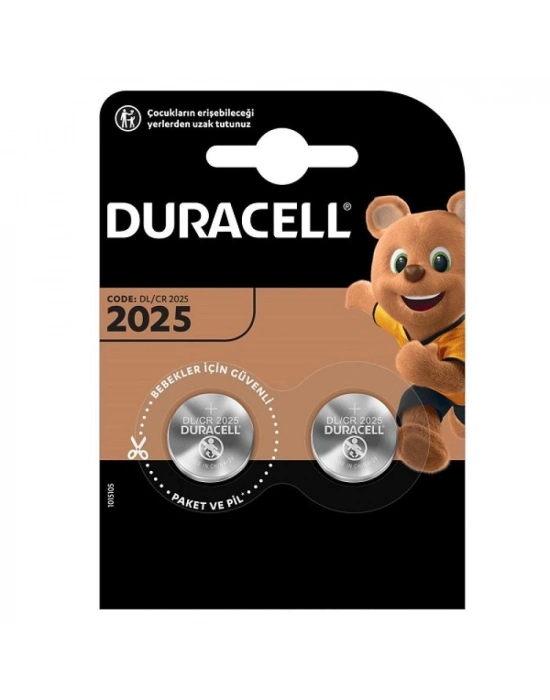 Duracell Cr2025 3v Lityum Pil 2li Paket