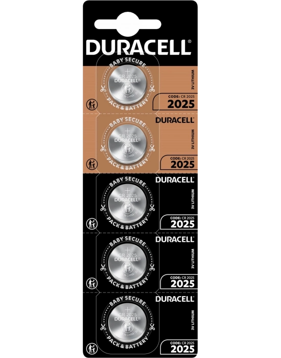 Duracell Cr2025 3v Lityum Pil 5li Paket