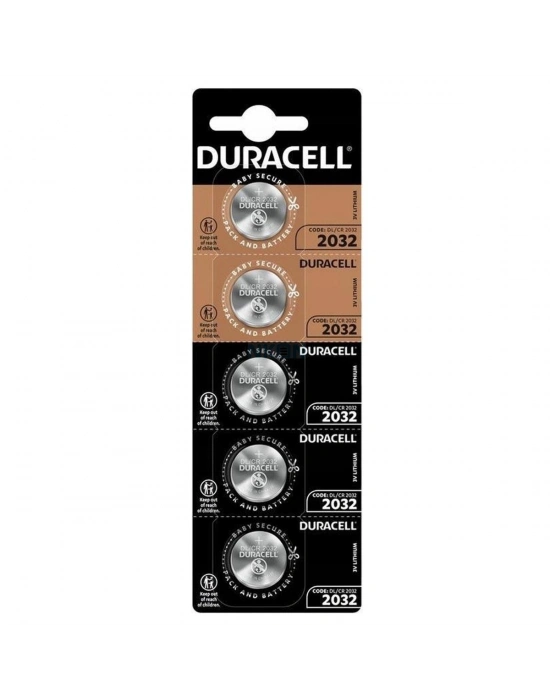 Duracell Cr2032 3v Lityum Pil 5li Paket