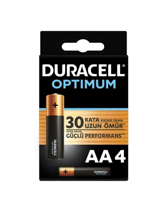 Duracell Optimum Alkalin Aa Kalem Pil 4lü Paket