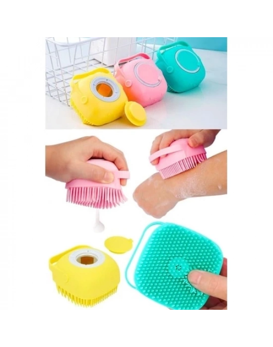 Duş Jeli Hazneli Banyo Masaj Kesesi