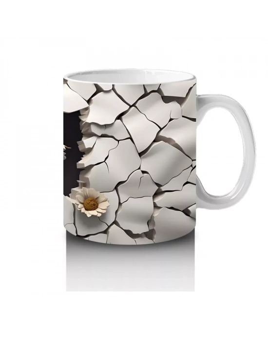 Duvar Yarığından Bakan Ürkek Gözler – Hediyelik Kahve Kupası