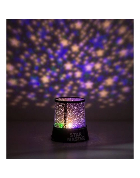 Duvara Işık Yıldız Yansıtan Star Master Gece Lambası