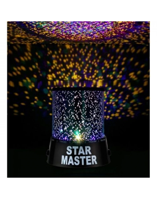 Duvara Işık Yıldız Yansıtan Star Master Gece Lambası