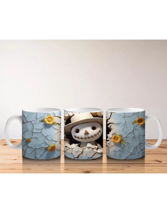 Duvardan Bakan Sevimli Gölge – Hediyelik Kahve Kupası