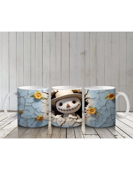 Duvardan Bakan Sevimli Gölge – Hediyelik Kahve Kupası