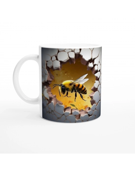 Duvarı Delen Arı Kupa Bardak