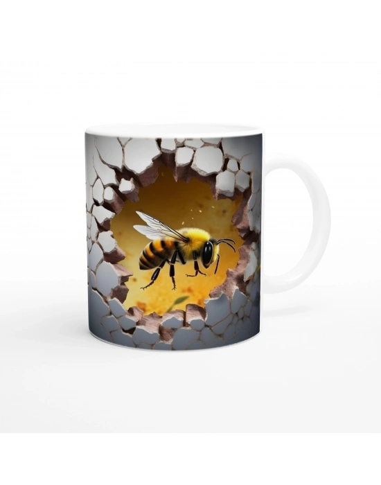 Duvarı Delen Arı Kupa Bardak