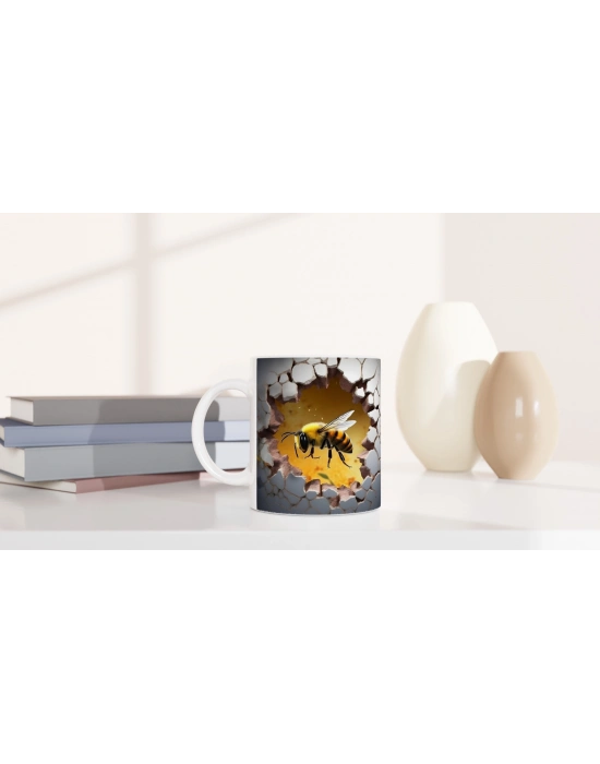 Duvarı Delen Arı Kupa Bardak