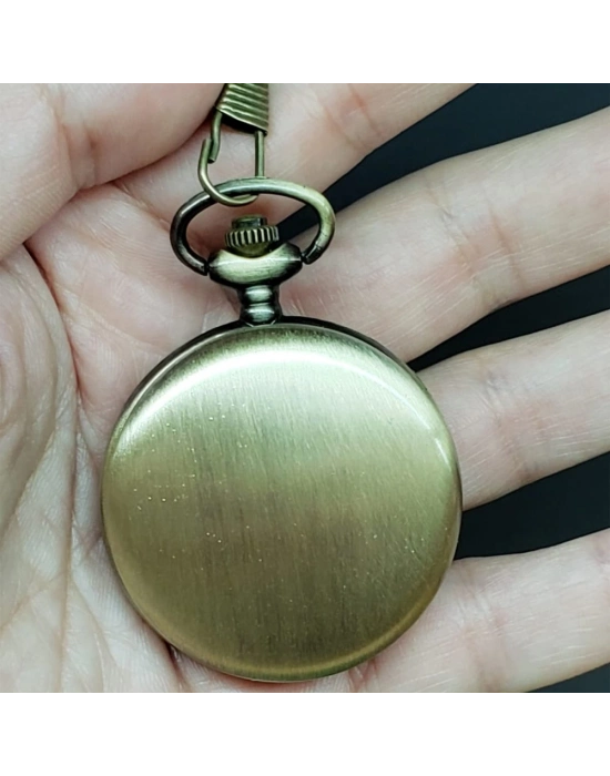 Düz Tasarım Köstekli Saat