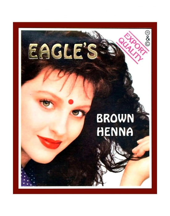 Eagles Orijinal Hint Kınası Saç Boyası Kahverengi - Brown Henna