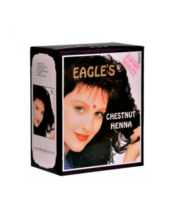 Eagles Orijinal Hint Kınası Saç Boyası Kestane Rengi - Chestnut Henna