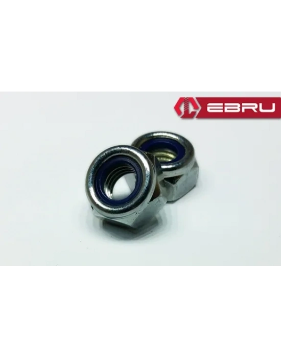 Ebru Altıköşe Fiberli Somun M10 - 10 Adet