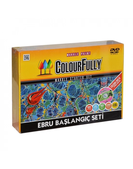 ® Ebru Sanatı Başlangıç Seti Eğitici Dvdli