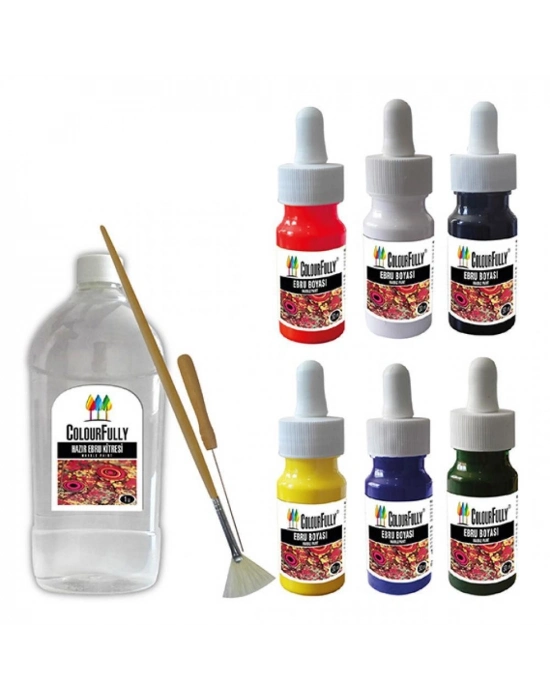 ® Ebru Sanatı Başlangıç Seti Eğitici Dvdli